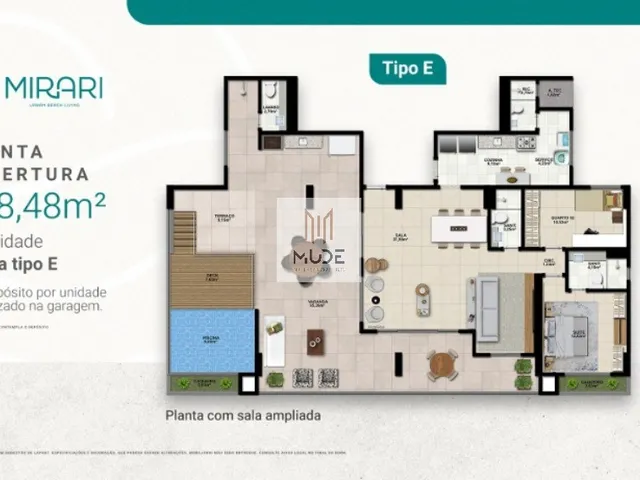 Imagem 15: MIRARI Urban Beach Living em Patamares - Apartamentos Vista Mar de 95,02 m² a 118,89