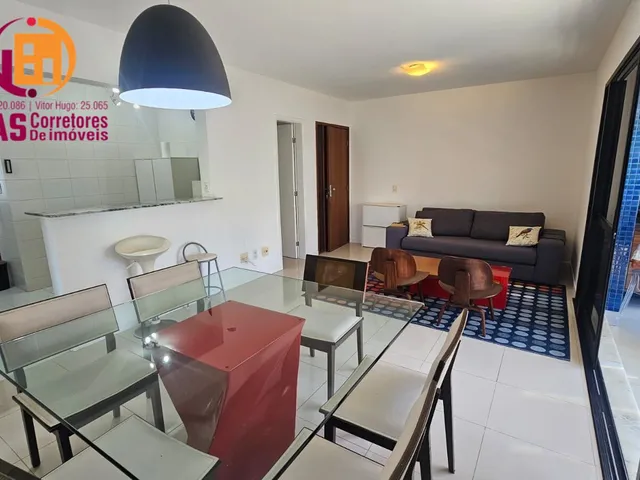 Imagem 12: Alugo Apartamento mobiliado no Alphaville com 106, varanda gourmet vista mar, 3/4