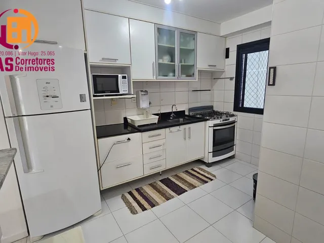 Imagem 2: Alugo Apartamento mobiliado no Alphaville com 106, varanda gourmet vista mar, 3/4