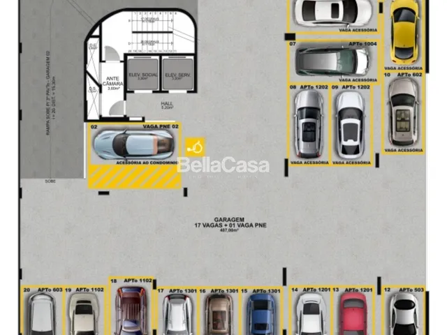 Imagem 2: Apartamento à venda de 2 quartos sendo 1 suíte, 1 vaga de garagem - Praia do Morro