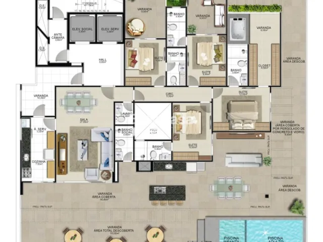 Imagem 14: Apartamento à venda de 2 quartos sendo 1 suíte, 1 vaga de garagem - Praia do Morro