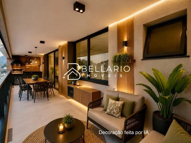 Imagem 3: Cobertura Duplex pronta para morar com 3 suítes, varandas, piscina privativa e área