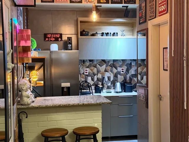 Imagem 11: Apartamento com 30 m², bem distribuídos em 1 dormitório tipo suíte, sala de esta