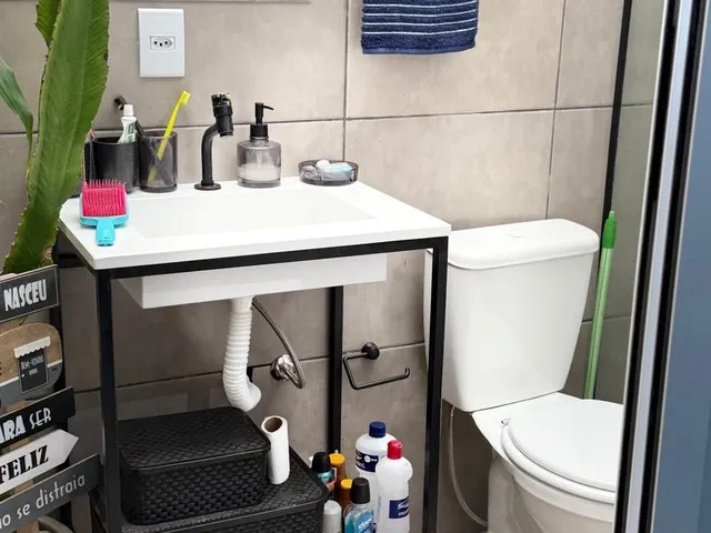 Imagem 6: Apartamento com 30 m², bem distribuídos em 1 dormitório tipo suíte, sala de esta