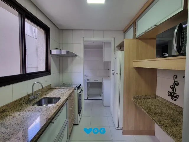 Imagem 15: Apartamento dois dormitórios mobiliado, suíte, 86,41mq privativos, uma vaga escr