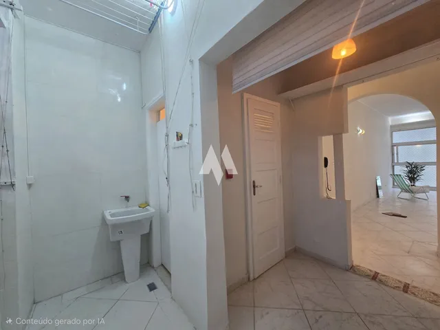 Imagem 5: Apartamento 2 dormitórios à venda Condomínio Indaiá vista mar no Boqueirão em Santos