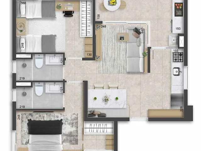 Imagem 6: On The Park - Apartamento à venda no bairro Alphaville - Barueri/SP
