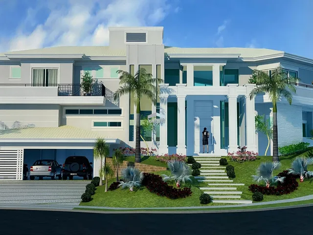 Imagem: O terreno possui 5 Dormitórios, 5 Suítes, 6 Banheiros, 6
