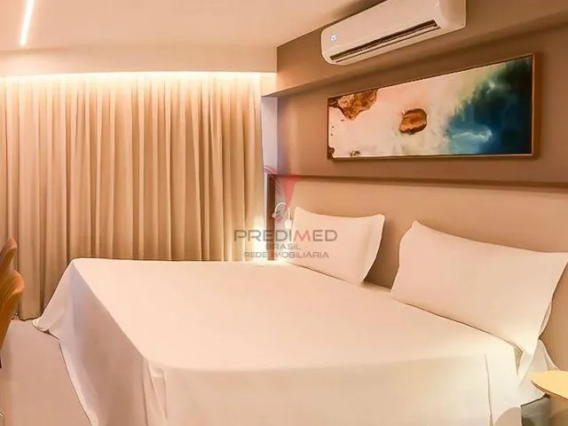 Imagem: Flat Mobilado e decorado. Pé na Areia Jardim