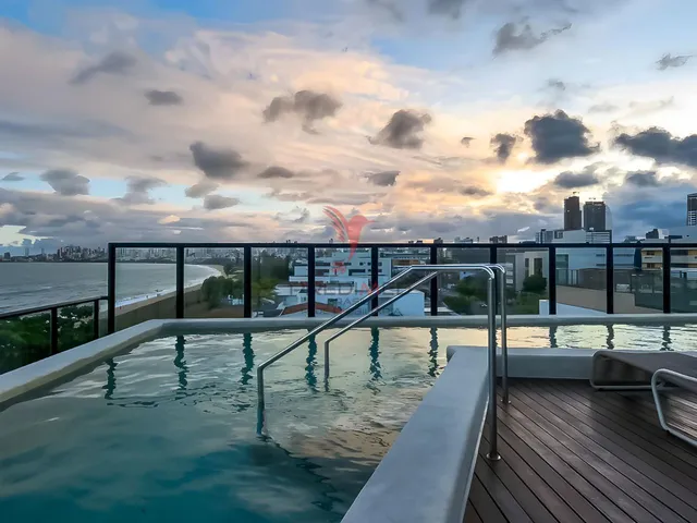 Imagem 10: Flat Mobilado e decorado. Pé na Areia Jardim Oceania/Bessa
