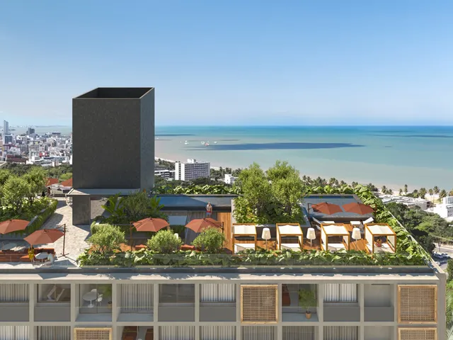 Imagem 9: Studio à venda em João Pessoa, Altiplano Cabo Branco, com 1 quarto, 24,8m²