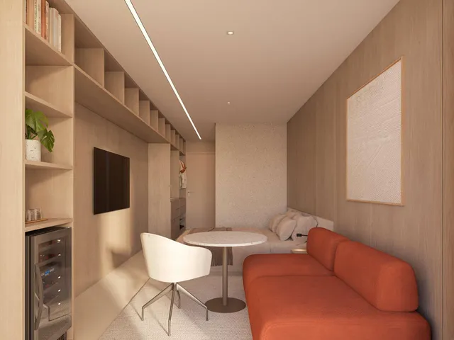 Imagem 4: Studio à venda em João Pessoa, Altiplano Cabo Branco, com 1 quarto, 24,8m²