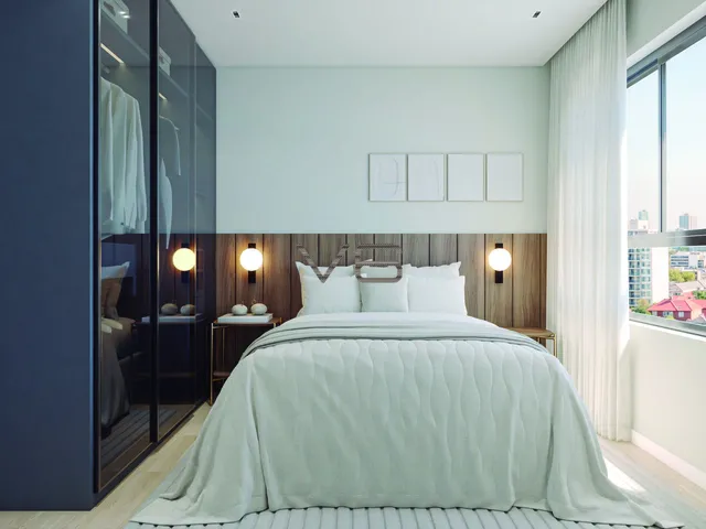 Imagem 16: Apartamentos e penthouses com plantas de 29,75m² a 133,68m² privativos, opções de 1