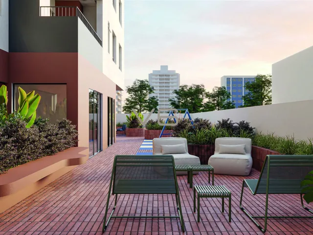 Imagem 8: Apartamentos e penthouses com plantas de 29,75m² a 133,68m² privativos, opções de 1