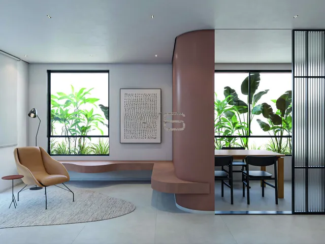 Imagem 4: Apartamentos e penthouses com plantas de 29,75m² a 133,68m² privativos, opções de 1