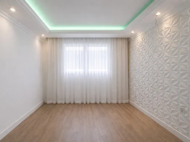 Imagem: O apartamento possui 1 Dormitório, 1 Banheiro, 1 Vaga na
