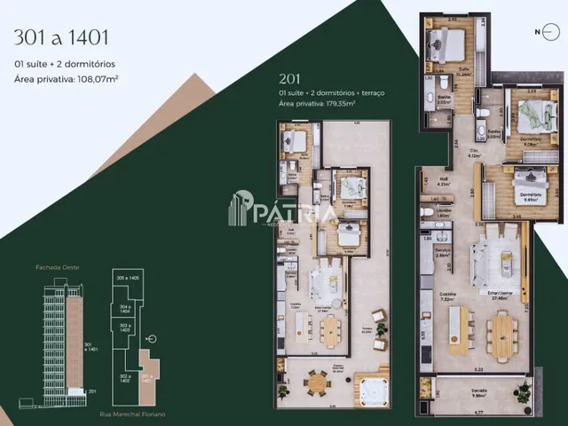 Imagem 14: APARTAMENTO 03 DORM./QUARTOS C/ 1 SUÍTE, E AMPLO TERRAÇO, NO CENTRO DE SANTA CRU