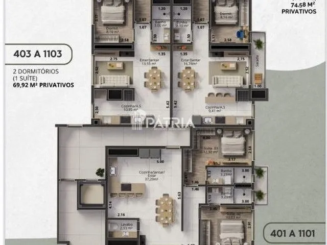 Imagem 4: LANÇAMENTO - APARTAMENTO COM 3 SUÍTES, NO CENTRO DE SANTA CRUZ DO SUL