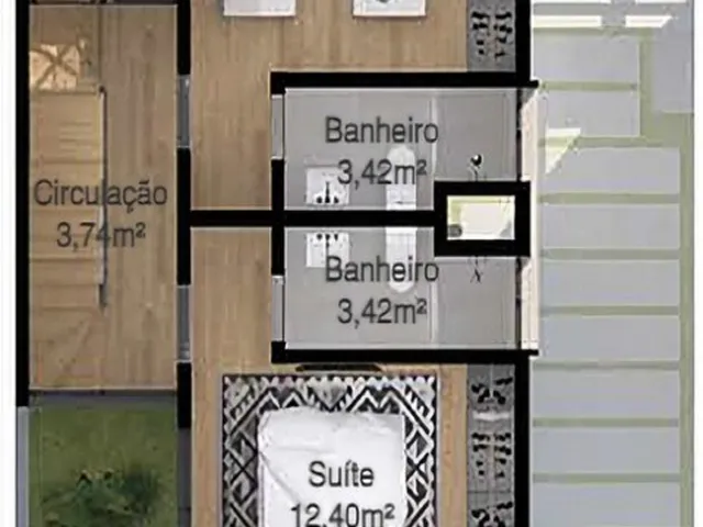 Imagem 2: SOBRADO RESIDENCIAL em GAROPABA - SC, Jardim Panorâmico