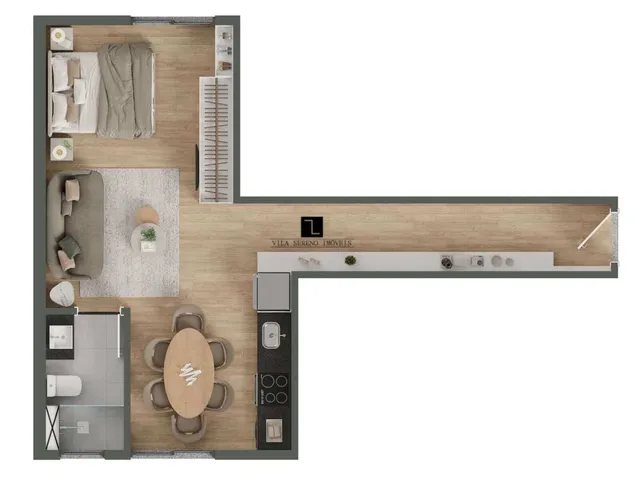 Imagem 3: Apartamentos 1 e 2 quartos a venda no Santo Agostinho em Belo Horizonte – MG