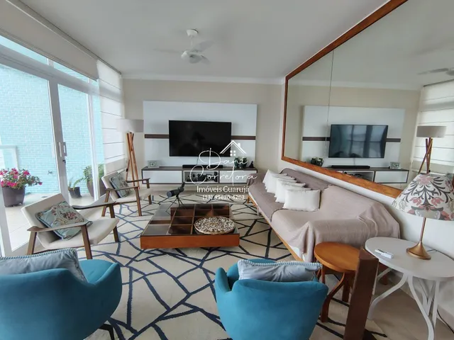 Imagem 6: Apartamento de Luxo frente mar com 3 Quartos e 2 Suítes na Pitangueiras - Guarujá-SP