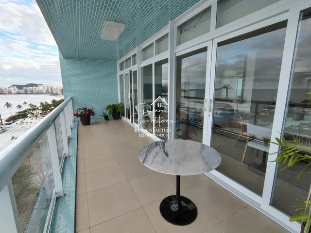 Imagem 3: Apartamento de Luxo frente mar com 3 Quartos e 2 Suítes na Pitangueiras - Guarujá-SP