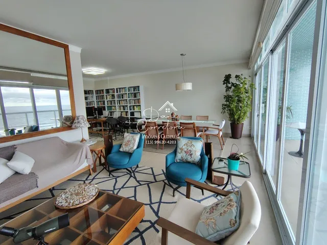 Imagem 7: Apartamento de Luxo frente mar com 3 Quartos e 2 Suítes na Pitangueiras - Guarujá-SP