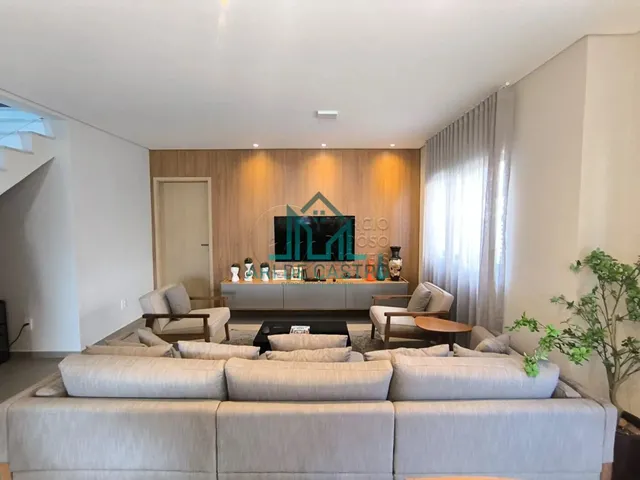 Imagem 3: Casa Duplex com 4 Suítes, Closet, 223m² e Varanda Gourmet à venda em Condomínio na