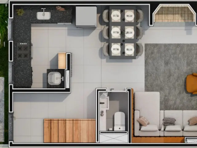 Imagem 3: Orygem Residence Club - Fase 1 - Orygem Residence Club - Fase 1
