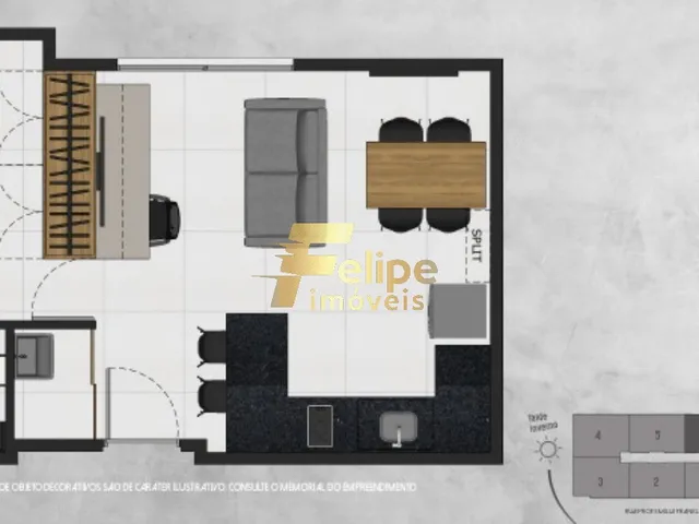 Imagem 15: OPORTUNIDADE! STUDIO COM 39,81 M2, LAZER COMPLETO, À VENDA EM BENTO FERREIRA