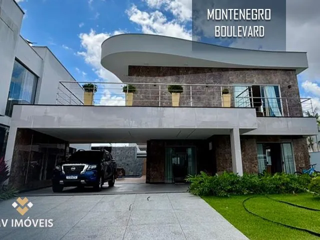 Imagem: A casa em condomínio possui 6 Dormitórios, 4 Suítes, 5 Banheiros