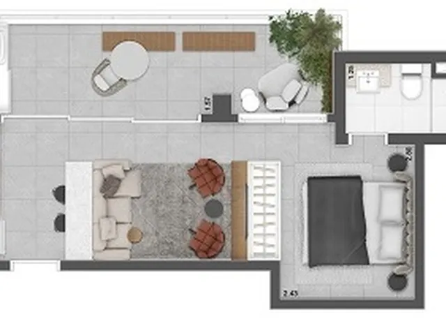 Imagem 7: Apartamento à venda no bairro Brooklin Paulista - São Paulo/SP