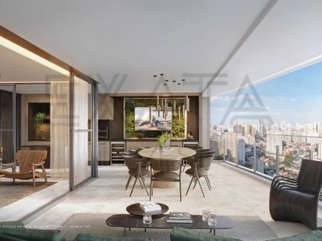 Imagem: O apartamento possui 4 Dormitórios, 4 Suítes, 5