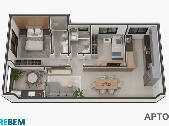 Imagem 2: APARTAMENTO RESIDENCIAL em IPATINGA - MG, IMBAÚBAS