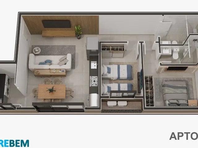 Imagem 5: APARTAMENTO RESIDENCIAL em IPATINGA - MG, IMBAÚBAS
