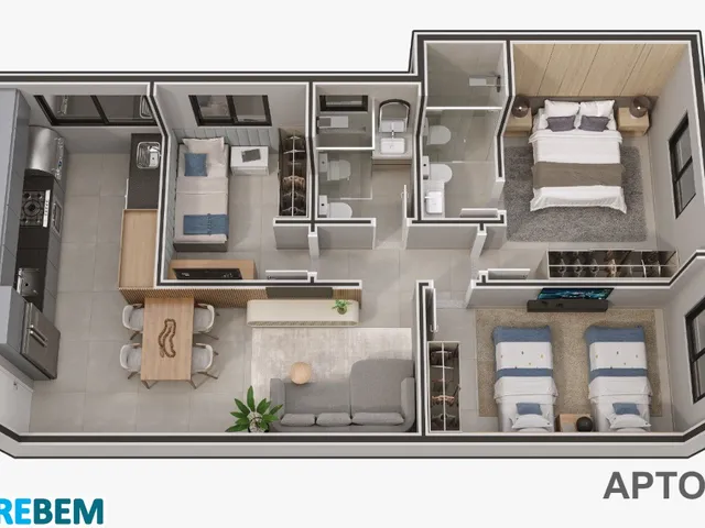 Imagem 4: APARTAMENTO RESIDENCIAL em IPATINGA - MG, IMBAÚBAS