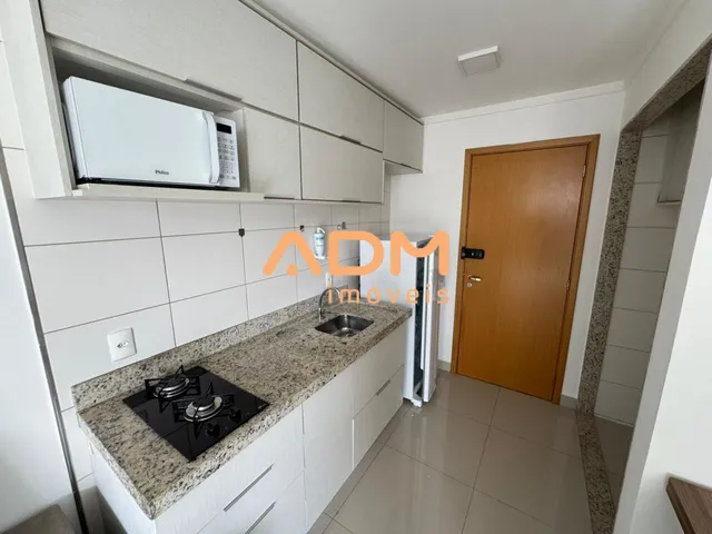 Imagem: O apartamento possui 1 Dormitório, 1 Banheiro, 1 Vaga na garagem