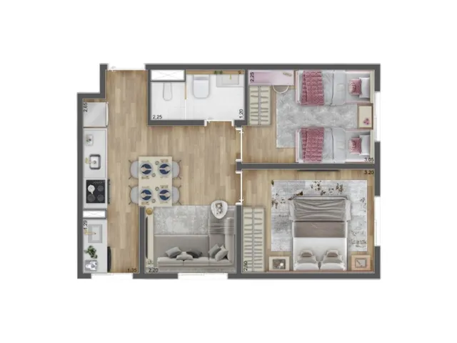 Imagem 5: Apartamento À Venda no Bairro Veloso - Osasco/Sp