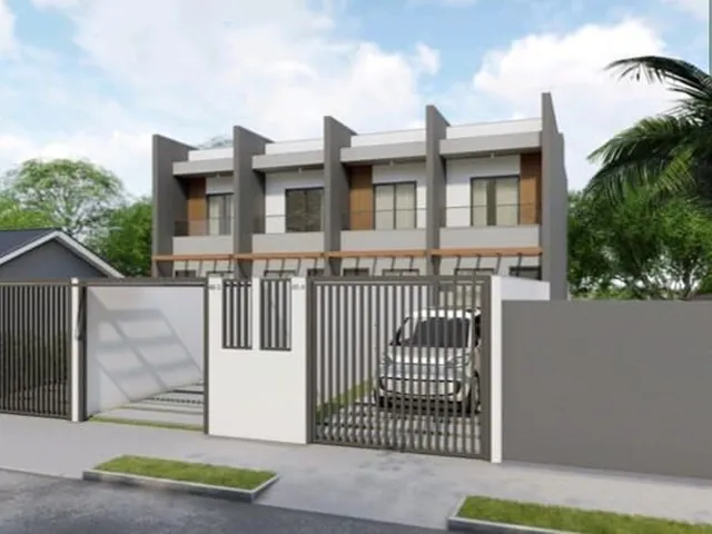 Imagem 4: Sobrado Geminado com Projeto Moderno