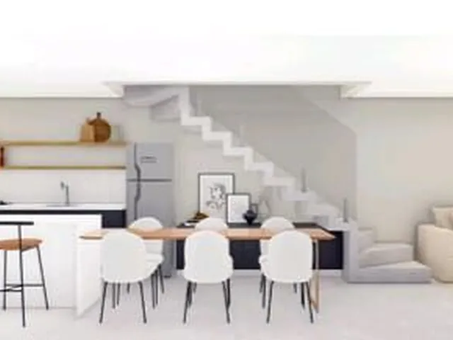 Imagem 2: Sobrado Geminado com Projeto Moderno