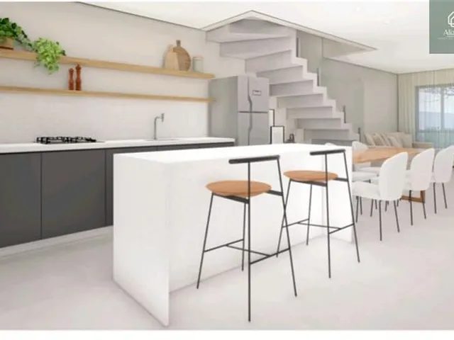 Imagem 6: Sobrado Geminado com Projeto Moderno