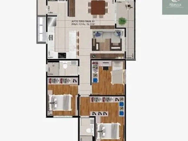 Imagem 2: Apartamento no Costa e Silva