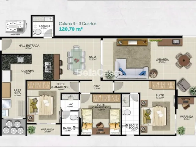 Imagem 6: Lançamento - Alba Bacutia Residencial: Apartamentos de Alto Padrão na Enseada Azul