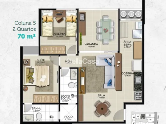 Imagem 16: Lançamento - Alba Bacutia Residencial: Apartamentos de Alto Padrão na Enseada Azul