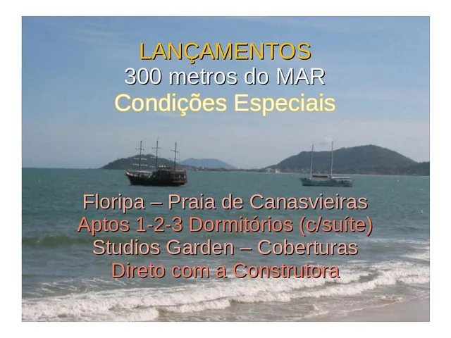 Imagem: Canasvieiras Lançamentos 300 mts da praia