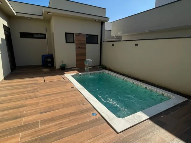 Imagem 7: CASA A VENDA COM PISCINA/ TRÊS SUITES/ CONDOMÍNIO PARQUE OLIVIO FRANCESQUINI EM