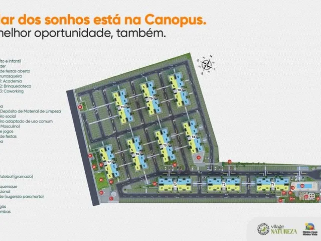Imagem 7: Village Natureza com entrada facilitada