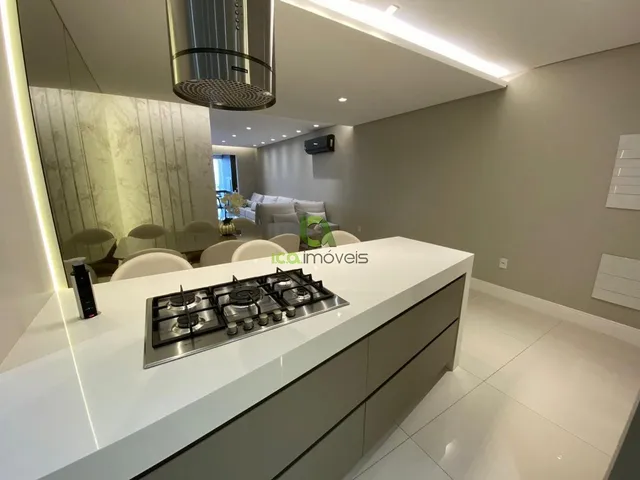Imagem 2: Apartamento todo mobiliado para venda no Kobrasol porteira fechada, 3 suítes