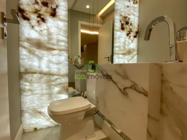 Imagem 12: Apartamento todo mobiliado para venda no Kobrasol porteira fechada, 3 suítes