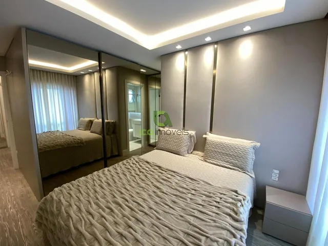 Imagem 3: Apartamento todo mobiliado para venda no Kobrasol porteira fechada, 3 suítes